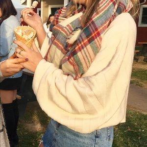 Urban Outfitters Oversized Cropped Sweater